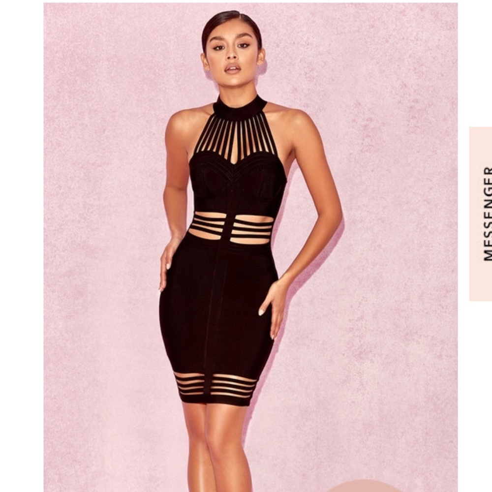 House or CB Black dress